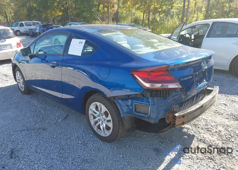 2015 Honda Civic Lx из США, поврежденный, VIN 2HGFG3B54FH522524